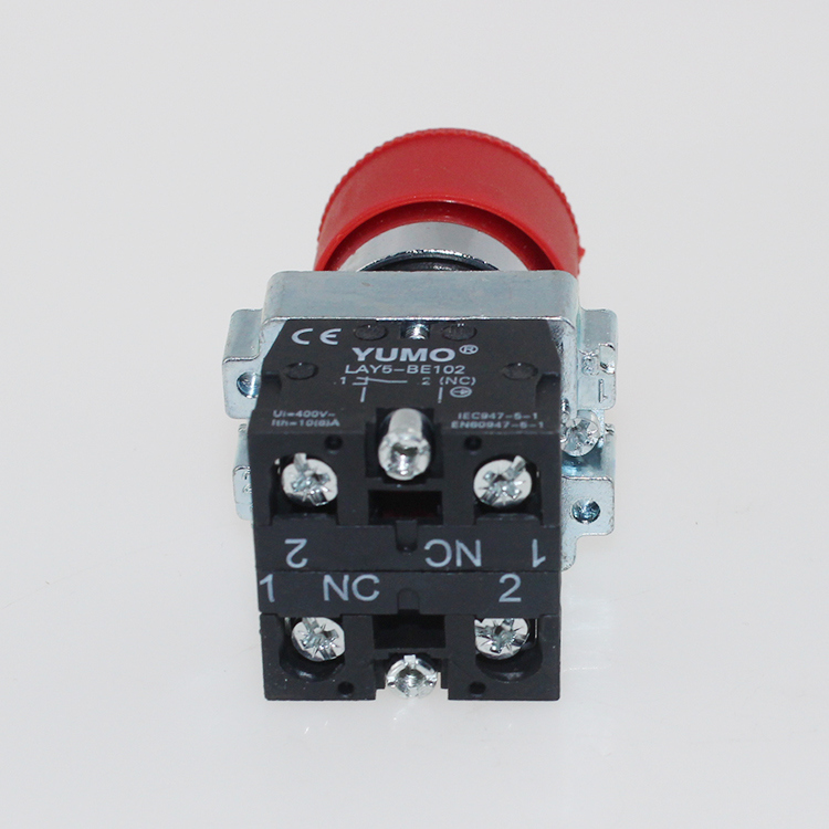 Lay5-BS444 Mushroom Head Push Button Switch