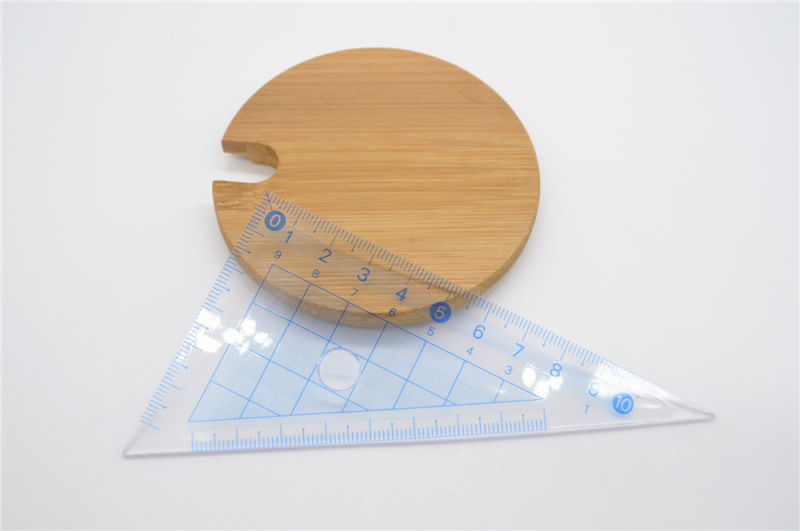 Office Stationery Measuring Triangular Plastic Ruler for School