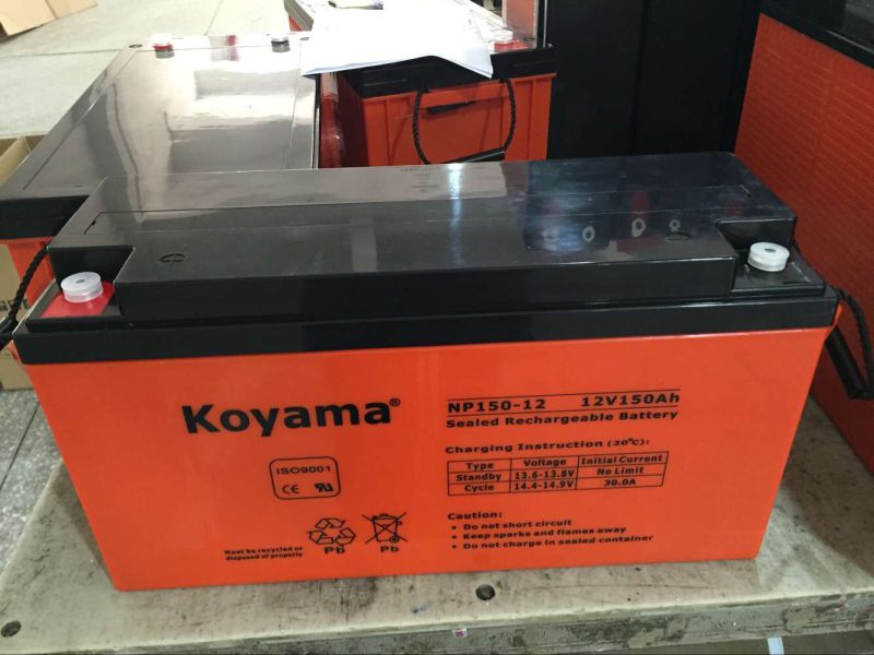 12V 150ah AGM Solar Battery for Telecom, Powerplant