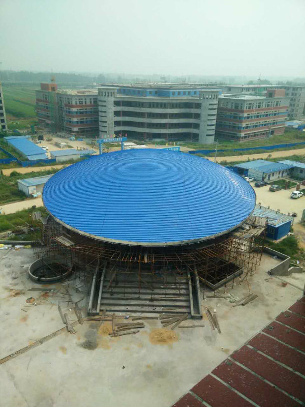 Professional Design Prefabricated Steel Structure Football Stadium