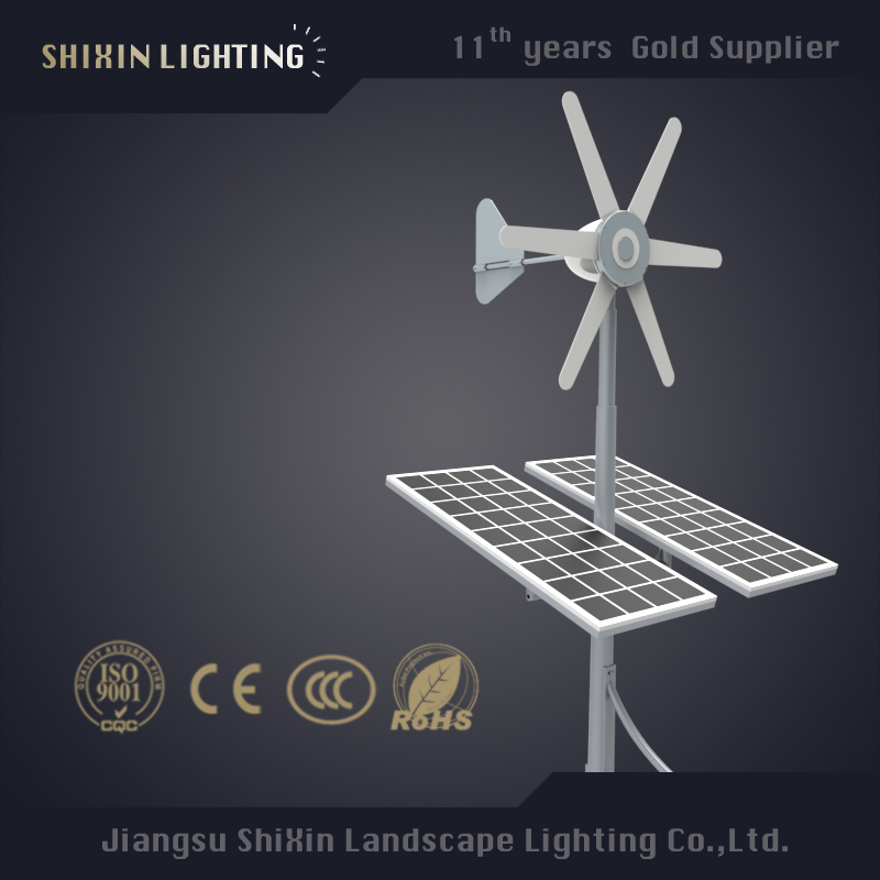 100W Solar LED Street Lights Pole