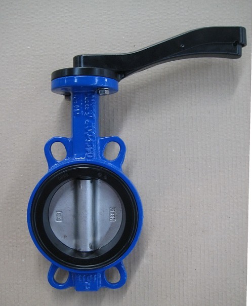 China Factory Wafer Natural Rubber Butterfly Valve in High Performance