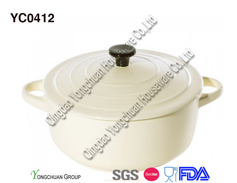 Ceramic Non-Stick Casserole with Lid for Wholesale