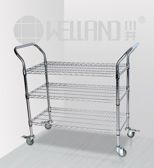 NSF Anti-Static ESD Rolling Industrial Metal Utility Cart Trolley (CJ-A1195)