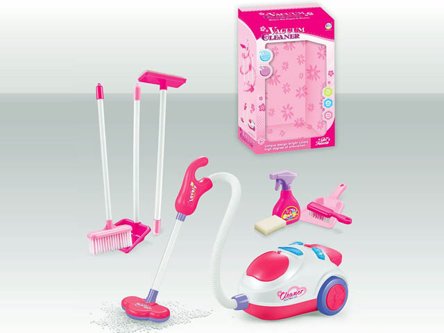 Battery Operate Toys of Children Cleaning Set