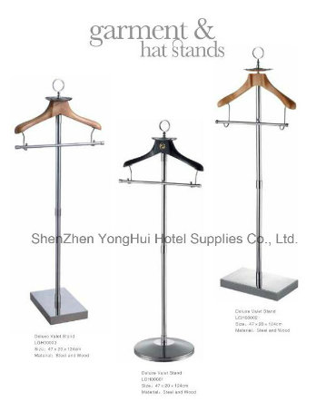 Hotel Garment Stand Valet Stand Metal Clothes Stand