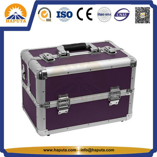 Portable Multi-Function Aluminum Cosmetic Packaging &Train Case