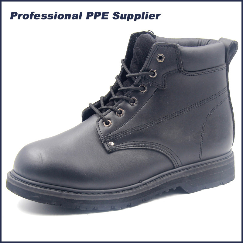 High Cut Good Quality Goodyear Welt Safety Footwear