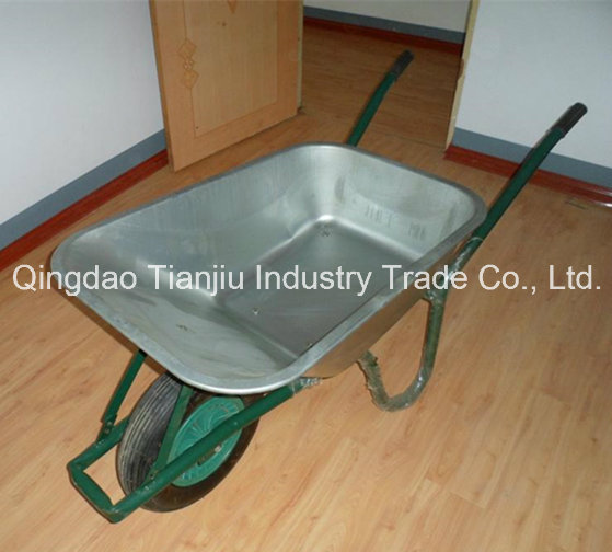 Plastic Wheelbarrow Wb6414t for Europe Market