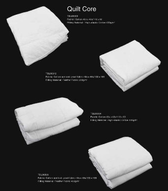 Wholesale Hotel White Plain Duck Feather Down Quilt