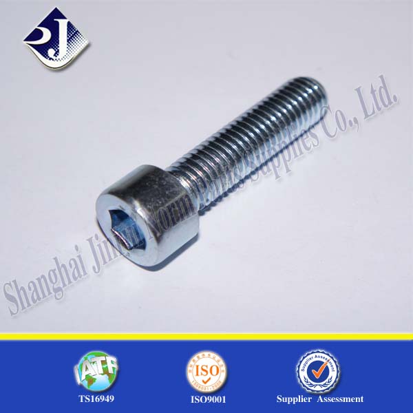 Hot Sale Zinc Finished Hex Socket Screw