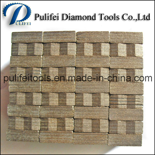 Diamond Saw Teeth Abrasive Stone Cutting Segment for Rocks Cutting