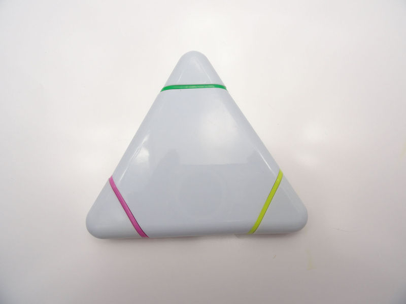 3 in 1 Triangle Shape Highlighter Pen for Promotion