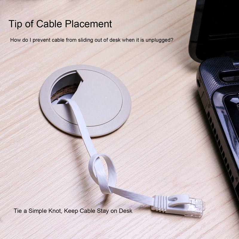 CAT6 Ethernet Patch Cord Cable with RJ45 Snagless Connectors 25FT