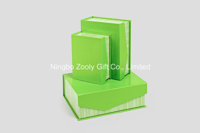 Rigid Paper Packing Gift Box with Flap and Magnets