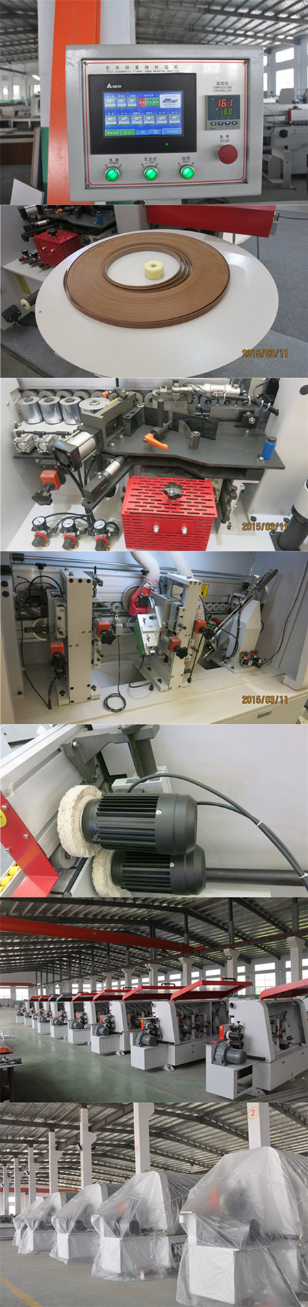 Hcs518 Automatic Edge Bander MDF Edge Banding Machine Price