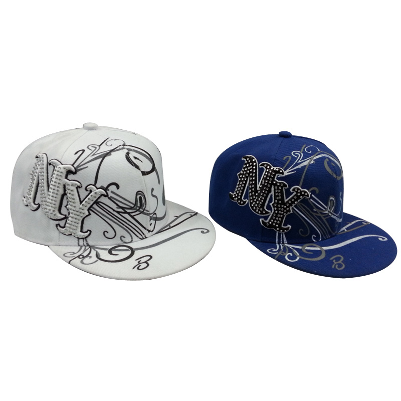 Floral Fabric Fitted Baseball Cap (NE027)