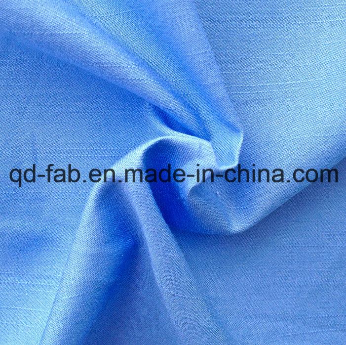 100%Cotton Yarn Dyed Shirting Fabric (QF13-0392)