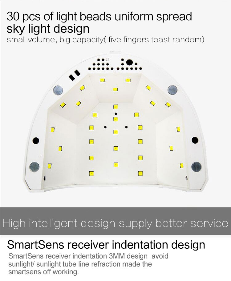 Personal Logo Customize LED Nail Dryer Fan