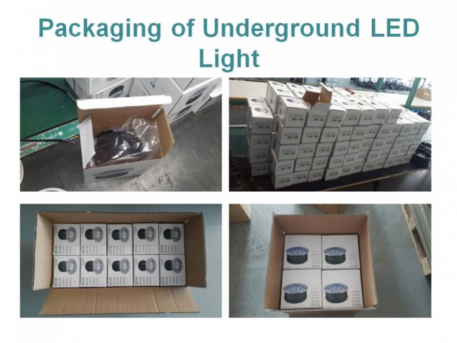 Wholesale 3W LED Underground Light Stainless Steel IP67 Inground