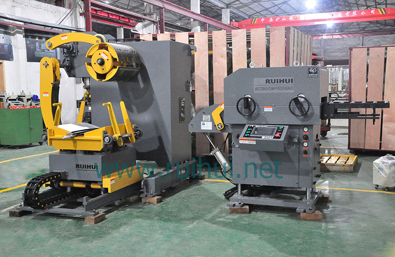 Coil Sheet Automatic Feeder with Straightener for Press Line Use