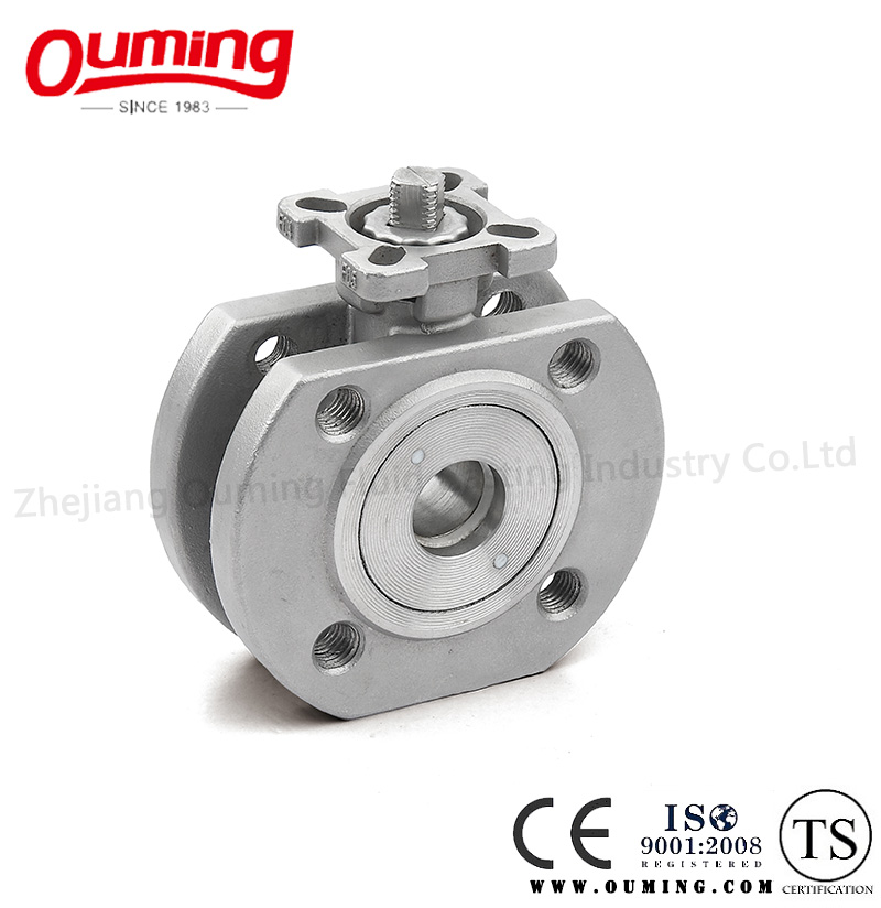 Wafer Type Ball Valve with Mouting Pad