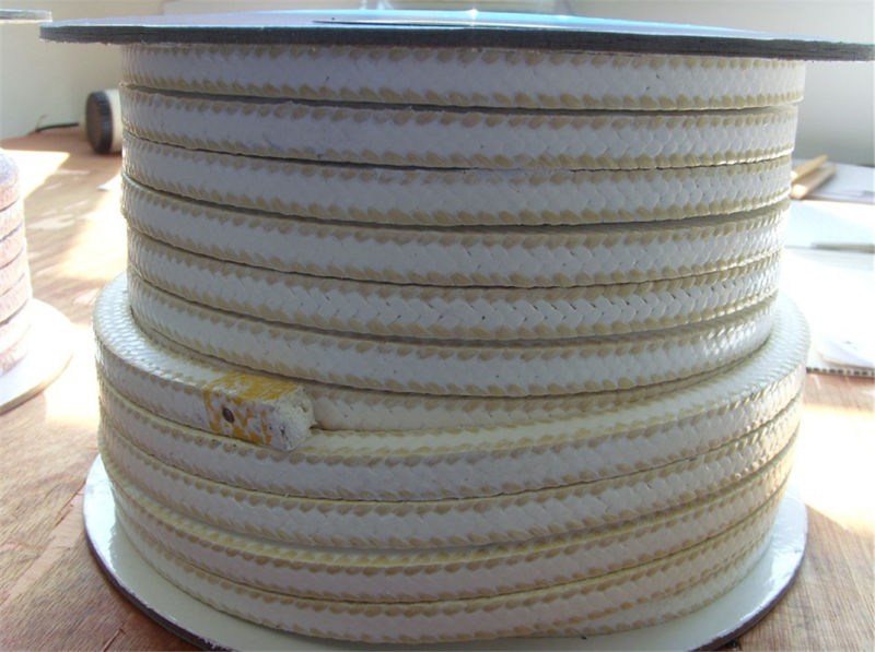 Aramid / Kevlar Corner PTFE Packing for Seals