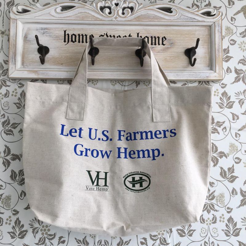 Reusable Wholesale Custom Made Hemp Shopping Bag