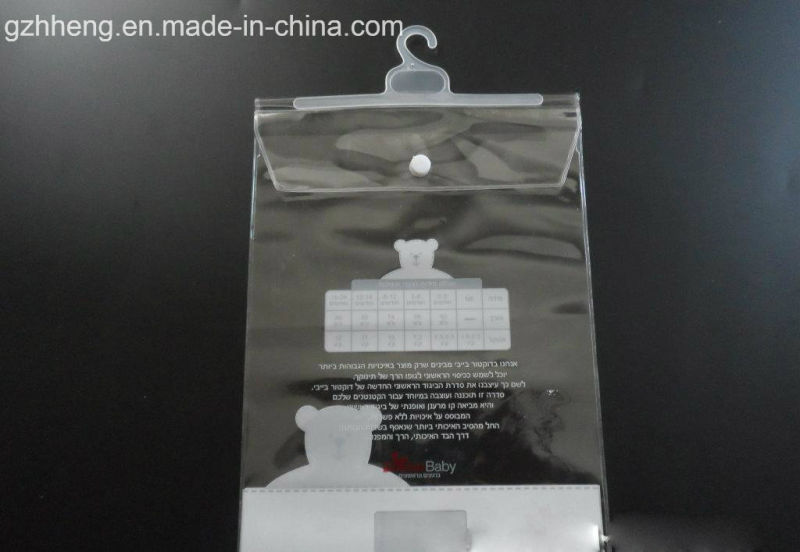 Custom plastic bag for clothes (PVC bag)