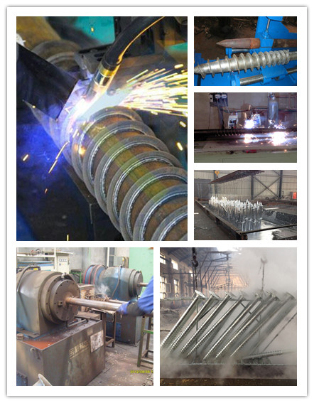 Hot Galvanized Ground Anchor, Ground Screw