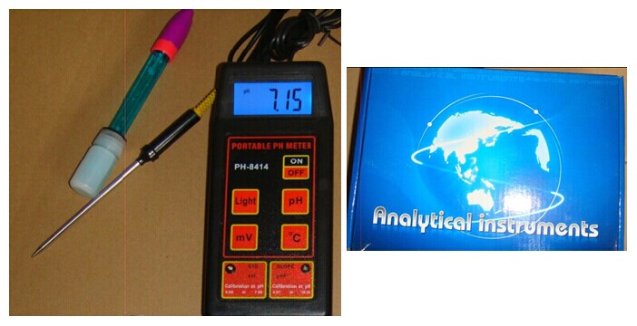 Laboratory Portable pH Meter pH-8414