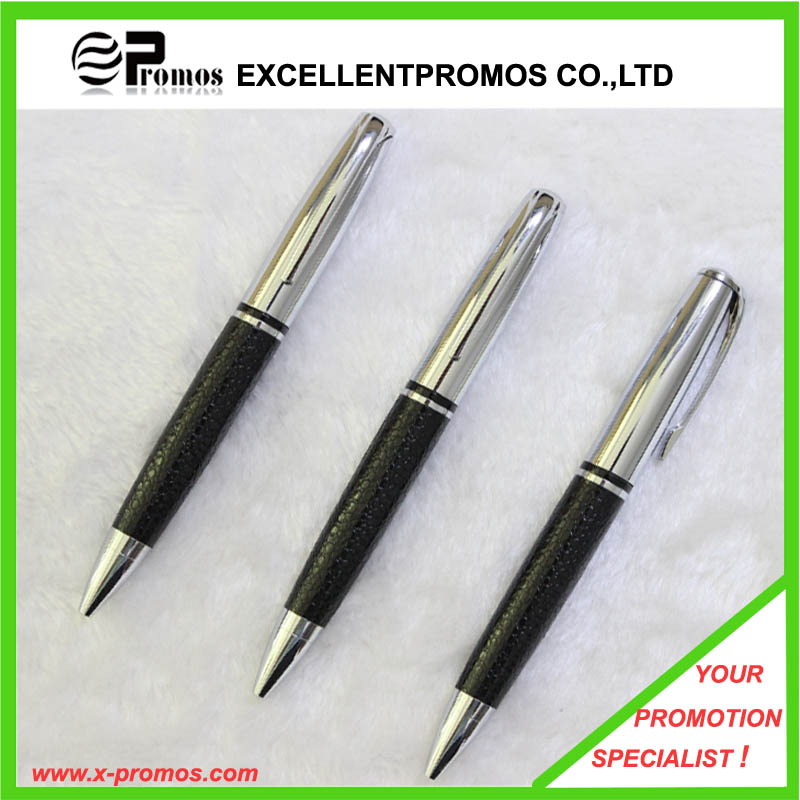 Promotional PU Leather Metal Pen (7312)