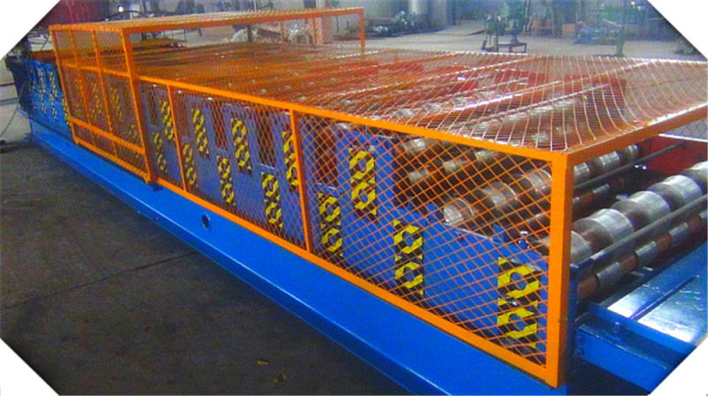 Roof Sheet and Deck Floor Double Layer Roll Forming Machine