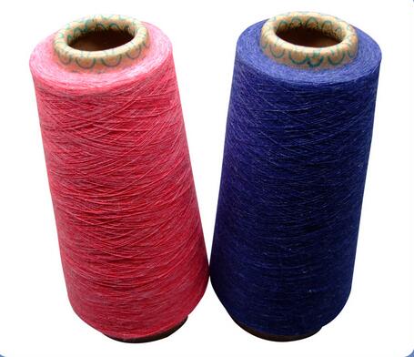 Cheap Price Melange Polyester Linen Yarn