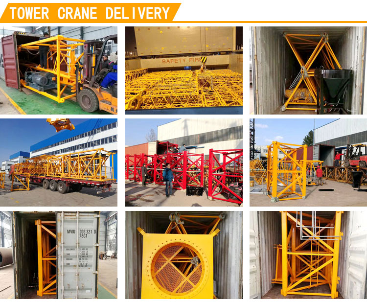 Tower Crane Container Loading