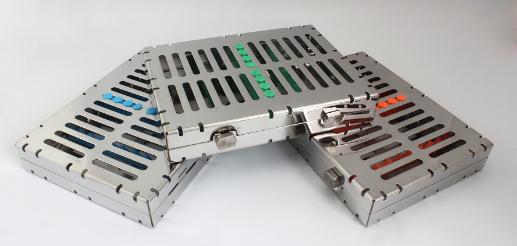 Dental Instrument Cassette - 10 Instrument Tray