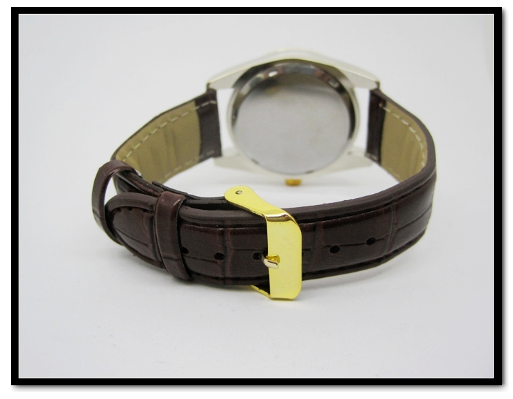 Hot Selling Leather Band Watch for Men Leather Trap Band Watches