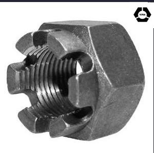 DIN 935 Carbon Steel Hexagon Slotted Castle Nut