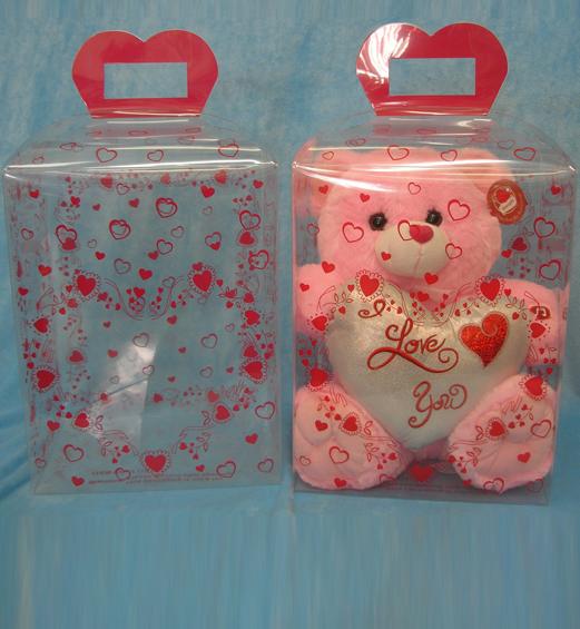 Sweet candy birthday gift PET packaging with printing (gift box)