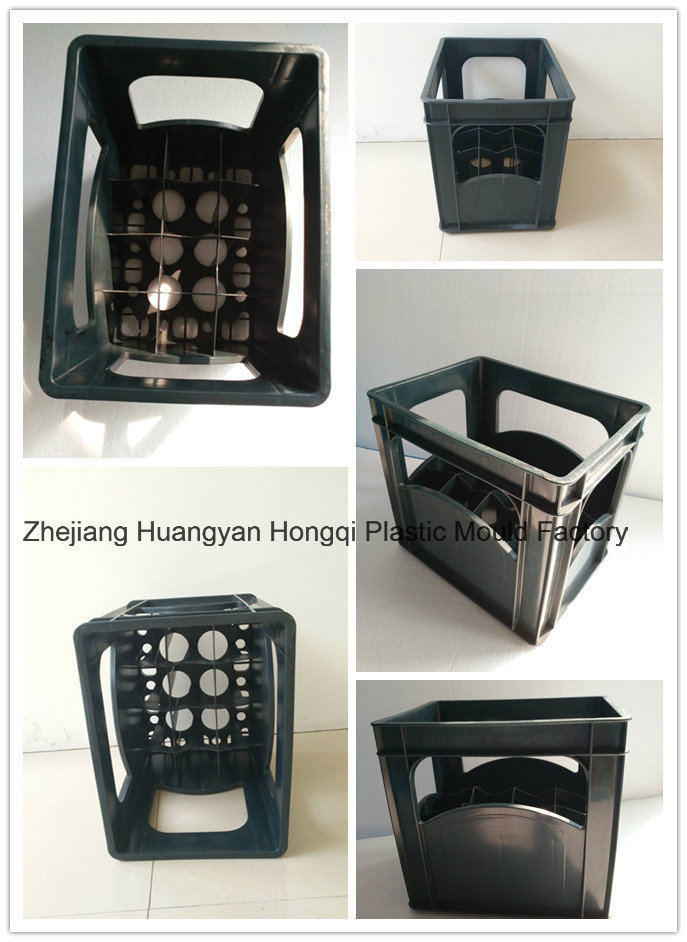 12 Bottle Plastic Beer Crate Injection Mould