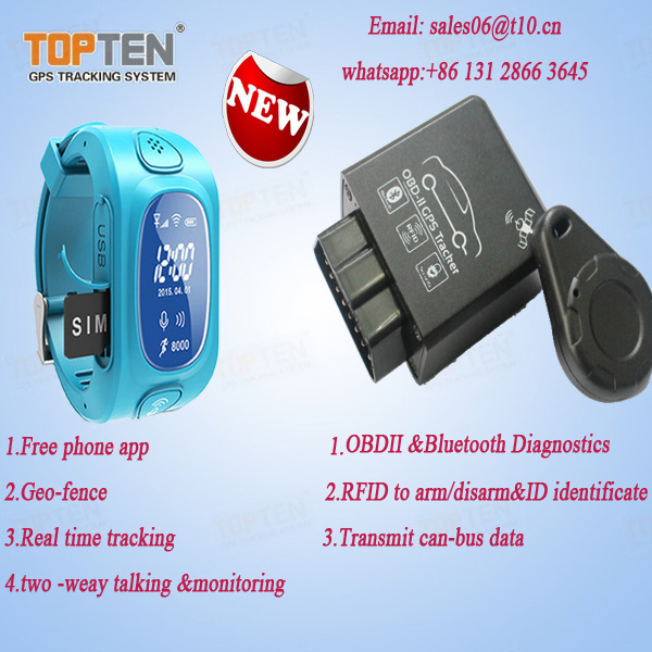 Cheapest GPS Tracking Device with Sos, Geo-Fence, Acc Alarm, Remotely Engine Stop, Factory Price (MT03-KW)