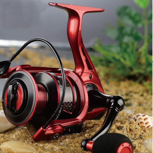 2015 New Spinning Reel with Carbon Inserted Spool