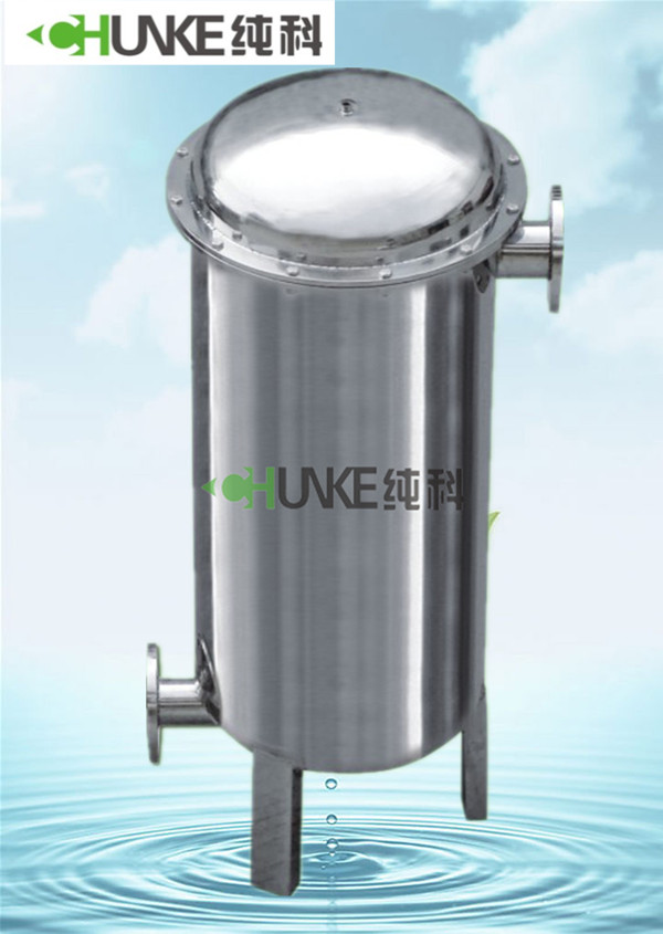 10t Flange Water Treatment Ss304 Bag Filter Housing