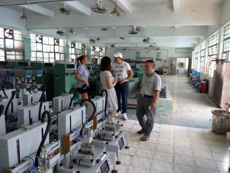 TM-700e Glass Bottle Flat Cylinder Screen Printing Machine