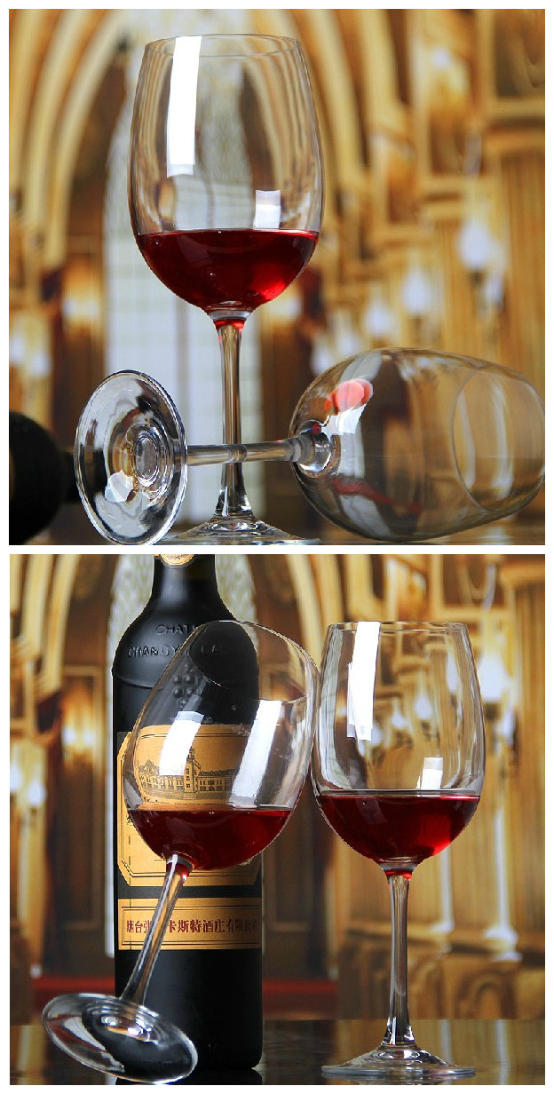 High Quanlity 350ml Wineglass for Decoration