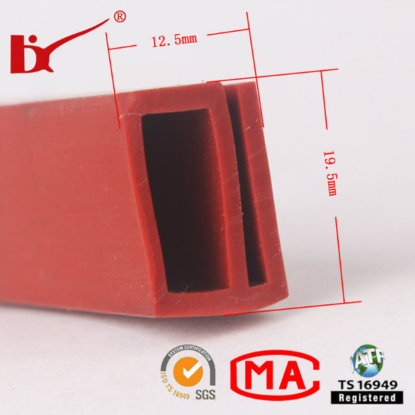 High Temperature Resistant E Type Silicone Seal Strip
