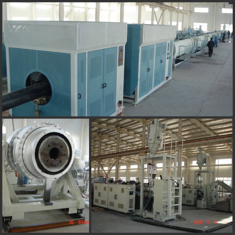 PE HDPE Pipe Production Line for Gas Water Supply