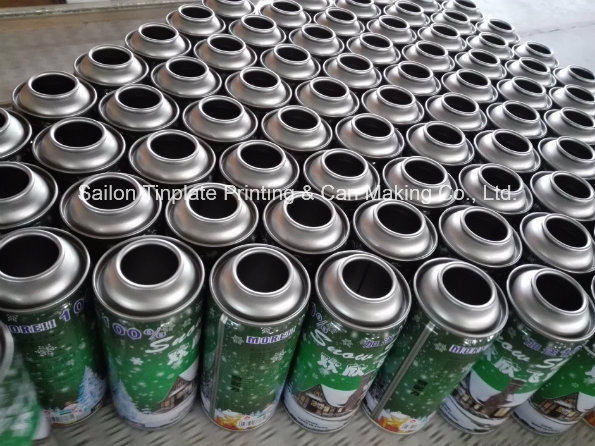Packaging Tin Cans for Spray Snow and Spray String