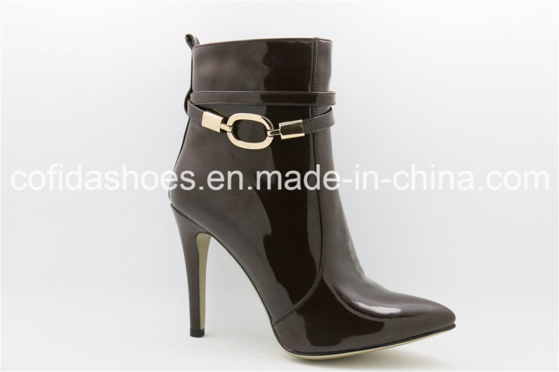 New Comfort Sexy High Heels Lady Wedge Ankle Boots