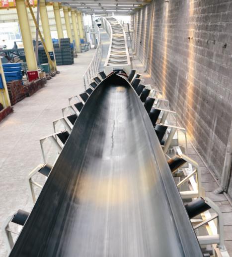 Superior Pipe Conveyor Belt for Metallurgy Industry